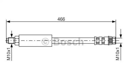 Гальмівний шланг на Рено 25  Bosch 1 987 476 492.
