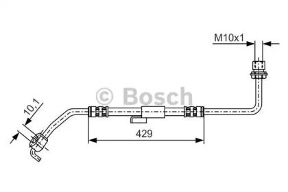 Тормозной шланг на Форд Транзит Турнео  Bosch 1 987 476 511.