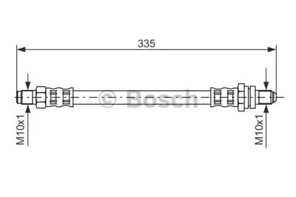 Тормозной шланг Bosch 1 987 476 600.