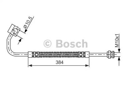 Тормозной шланг на Киа Спортейдж  Bosch 1 987 476 983.