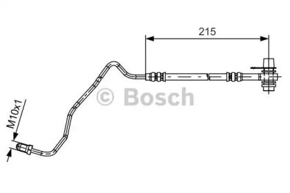 Тормозной шланг Bosch 1 987 481 532.