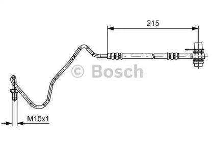 Гальмівний шланг Bosch 1 987 481 533.