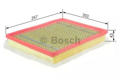Воздушный фильтр Bosch F 026 400 301.