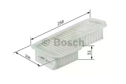 Воздушный фильтр Bosch F 026 400 353.