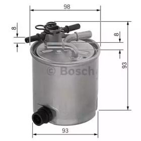 Топливный фильтр на Dacia Logan  Bosch F 026 402 072.