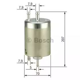 Топливный фильтр Bosch F 026 403 000.