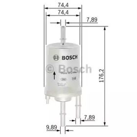 Паливний фільтр на Ауді А6 С6 Bosch F 026 403 003.