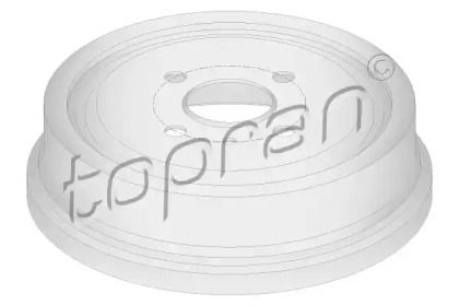 Задний тормозной барабан на Opel Astra G Topran 205 238.