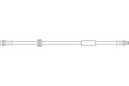 Шланг гальмівний задній на Міні Купер  Topran 501 069.