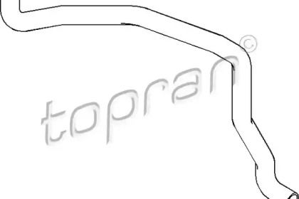 Патрубок радиатора Topran 109 193.