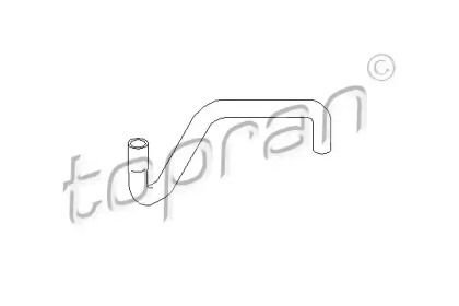 Патрубок радіатора Topran 109 012.