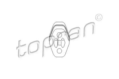 Крепление глушителя на Seat Leon  Topran 103 026.