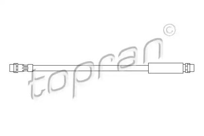 Шланг тормозной передний Topran 108 657.