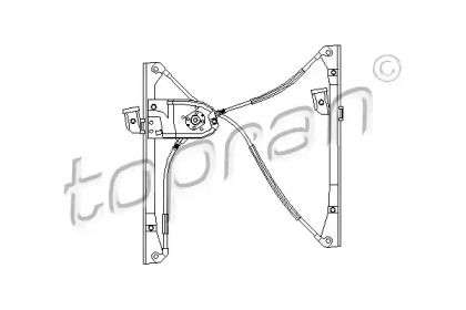 Передній правий склопідйомник Topran 104 046.