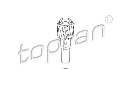 Угловая передача, тахометр Topran 102 689.