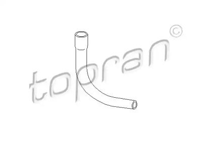 Патрубок вентиляції картера на Opel Omega  Topran 206 557.