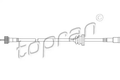 Тросик спидометра на Opel Kadett  Topran 202 218.