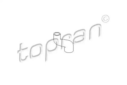 Патрубок радіатора Topran 205 714.