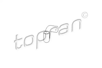 Патрубок радіатора на Опель Астра F Topran 206 701.