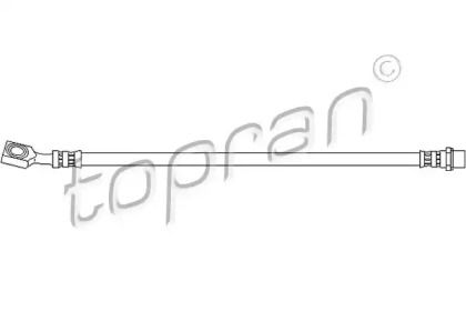 Шланг гальмівний задній Topran 207 223.