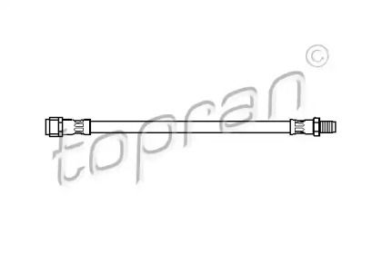 Шланг гальмівний задній на Мерседес W168 Topran 401 062.