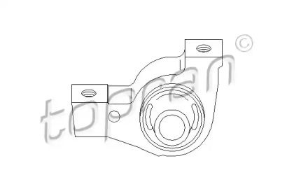 Кронштейн сайлентблока важеля підвіски Topran 722 158.