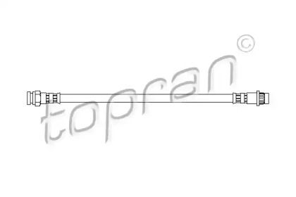 Шланг тормозной задний на Citroen Berlingo  Topran 720 916.