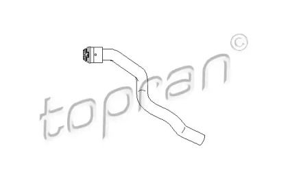 Патрубок радіатора Topran 207 684.