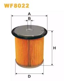 Топливный фильтр на Пежо 406  Wix Filters WF8022.