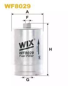 Паливний фільтр на Альфа Ромео 166  Wix Filters WF8029.