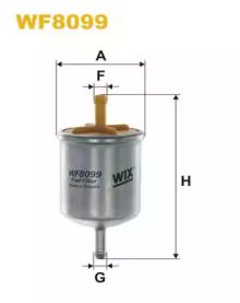 Топливный фильтр на Nissan Micra  Wix Filters WF8099.