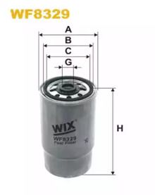 Топливный фильтр Wix Filters WF8329.