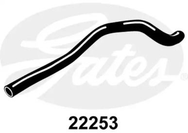 Патрубок радиатора на Volvo S70  Gates 22253.