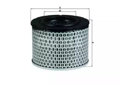 Повітряний фільтр Mahle LX 255.