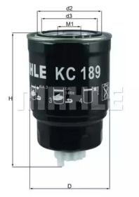 Топливный фильтр Mahle KC 189.