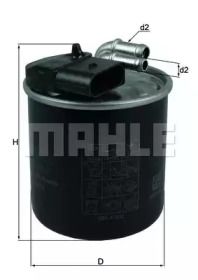 Топливный фильтр на Мерседес В Класс  Mahle KL 914.