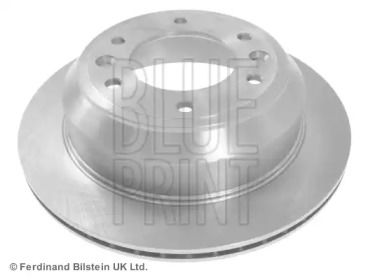 Вентилируемый задний тормозной диск на Хюндай Н1  Blue Print ADG043150.