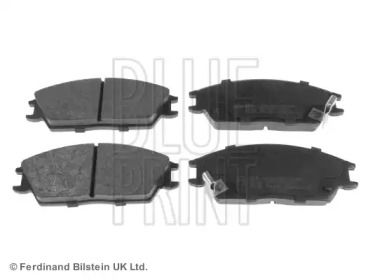 Передние тормозные колодки на Hyundai Pony  Blue Print ADH24262.