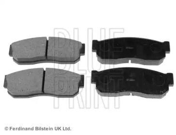 Передние тормозные колодки на Nissan Sunny  Blue Print ADN14204.