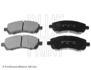 Передние тормозные колодки на Subaru Legacy  Blue Print ADS74220.