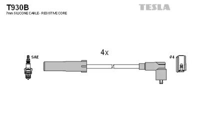 Високовольтні дроти запалювання Tesla T930B.