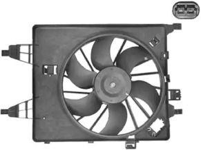 Вентилятор охлаждения радиатора на Рено Кенго  Van Wezel 4312746.