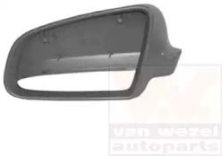 Левый кожух бокового зеркала на Audi A4 B7 Van Wezel 0325841.