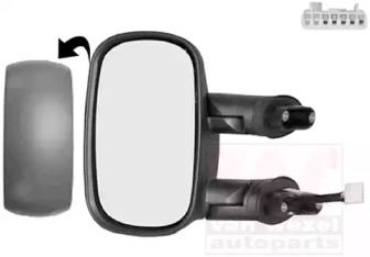 Ліве бокове дзеркало на Fiat Doblo  Van Wezel 1636807.