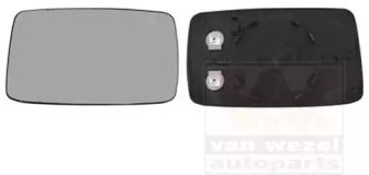 Левое стекло зеркала заднего вида на Seat Ibiza  Van Wezel 5880837.