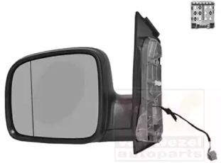 Левое боковое зеркало на Volkswagen Transporter  Van Wezel 5896807.