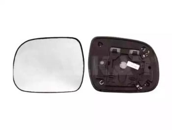 Левое стекло зеркала заднего вида на Toyota Hilux  Alkar 6401036.