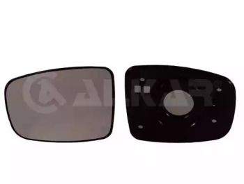 Правое стекло зеркала заднего вида на Hyundai I10  Alkar 6402617.