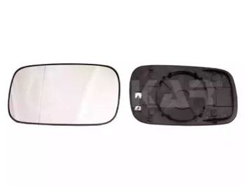 Правое стекло зеркала заднего вида на Volkswagen Passat B3, B4 Alkar 6432154.