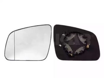 Левое стекло зеркала заднего вида на Mercedes-Benz W204 Alkar 6471569.